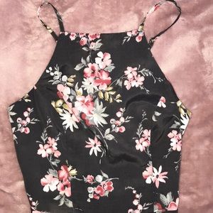 Floral print dress